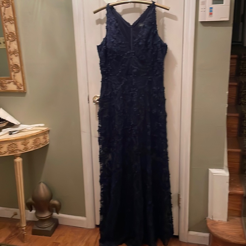 Xscape  Navy Gown